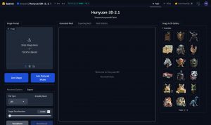 Hunyuan3D-2.1 via HuggingFace